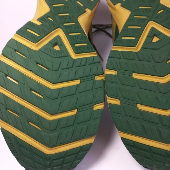 Brooks running walking shoes mens 11.5 Green and gold size 11,5 for men lucky - Picture 4 of 10